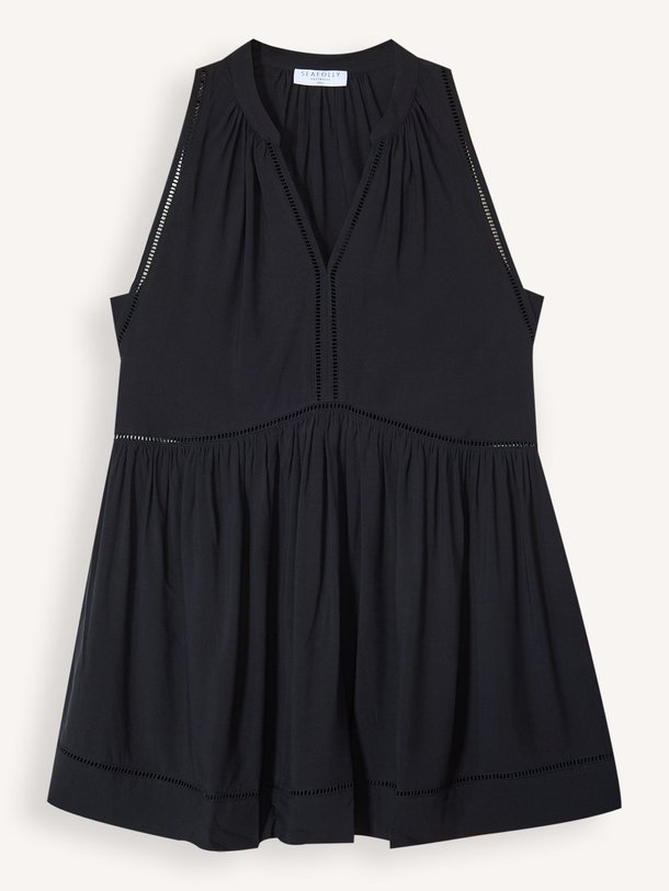 Ontdek de Viscose jurk van Seafolly in de kleur zwart bij Orangebag. Op werkdagen voor 21:45 besteld, morgen in huis.