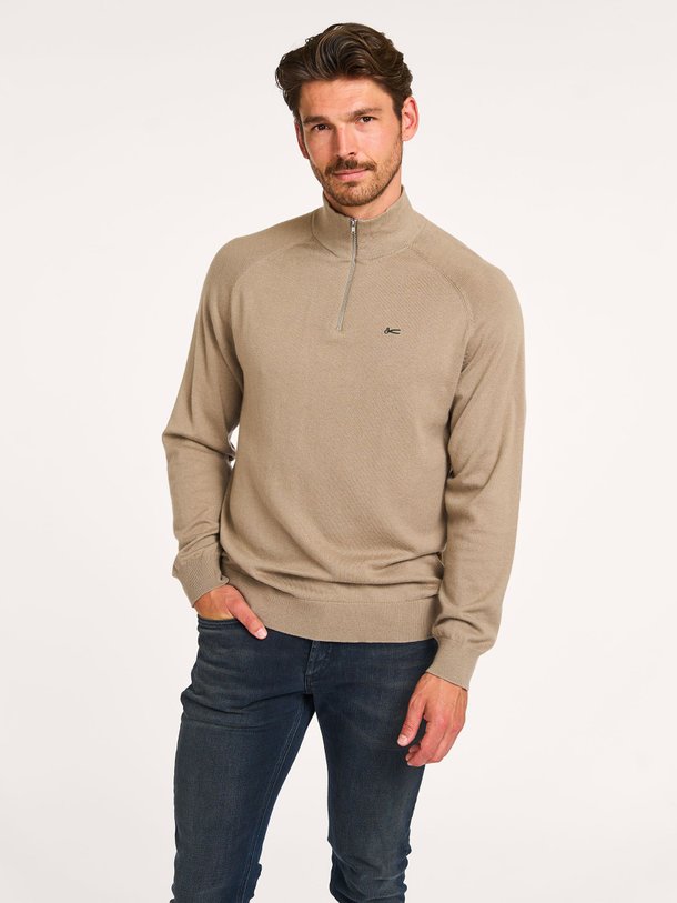 Ontdek de Scissor Raglan katoenmix trui van Denham in de kleur beige bij Orangebag. Op werkdagen voor 21:45 besteld, morgen in huis.