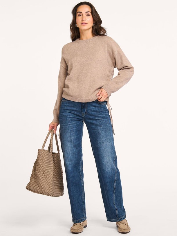 Ontdek de Rumi high waist barrel fit jeans van Co'Couture in de kleur donkerblauw bij Orangebag. Op werkdagen voor 21:45 besteld, morgen in huis.