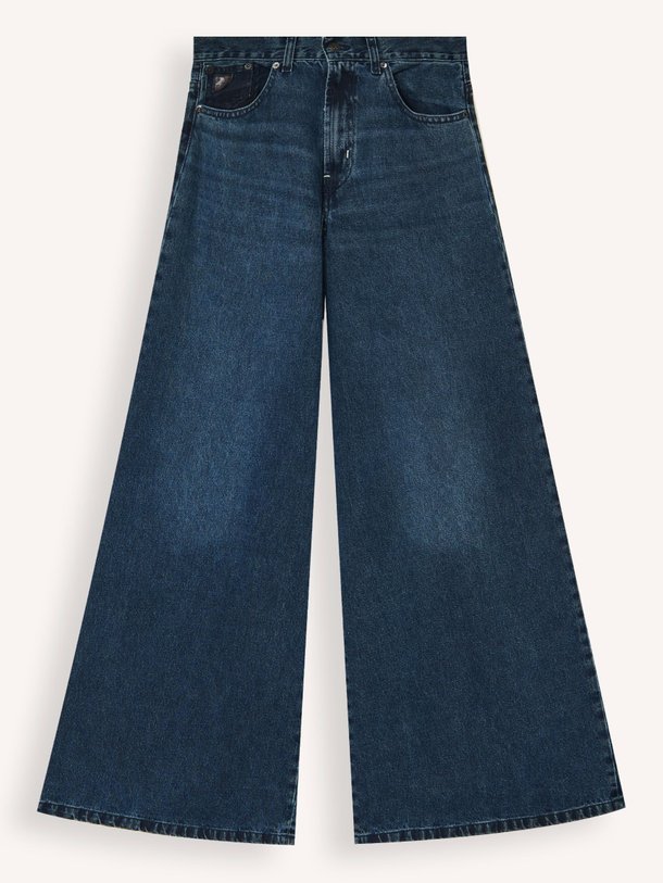 Ontdek de Marlene mid waist wide leg jeans van Lois in de kleur donkerblauw bij Orangebag. Op werkdagen voor 21:45 besteld, morgen in huis.