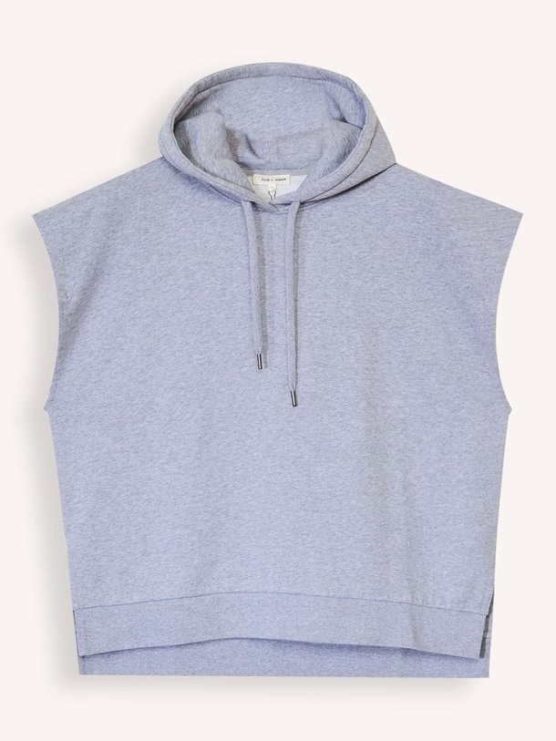 Ontdek de Mozes katoenmix gemêleerde hoodie van Club L`avenir in de kleur grijs bij Orangebag. Op werkdagen voor 21:45 besteld, morgen in huis.