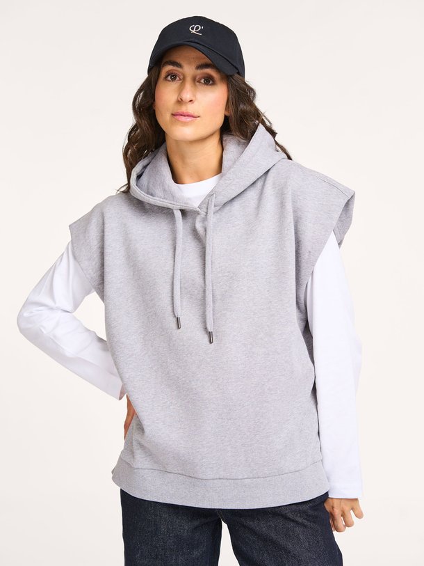 Ontdek de Mozes katoenmix gemêleerde hoodie van Club L`avenir in de kleur grijs bij Orangebag. Op werkdagen voor 21:45 besteld, morgen in huis.