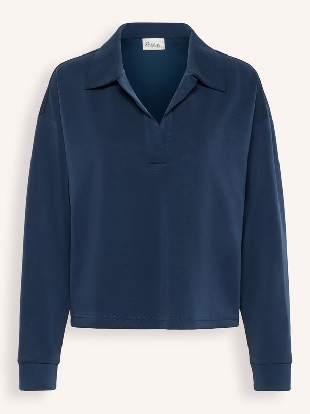 Ontdek de Helle modalmix top van My Essential Wardrobe in de kleur donkerblauw bij Orangebag. Op werkdagen voor 21:45 besteld, morgen in huis.