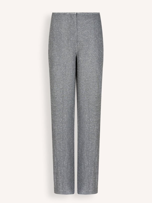 Ontdek de Aremi geweven lurex broek van Dante 6 in de kleur zilverkleur bij Orangebag. Op werkdagen voor 21:45 besteld, morgen in huis.