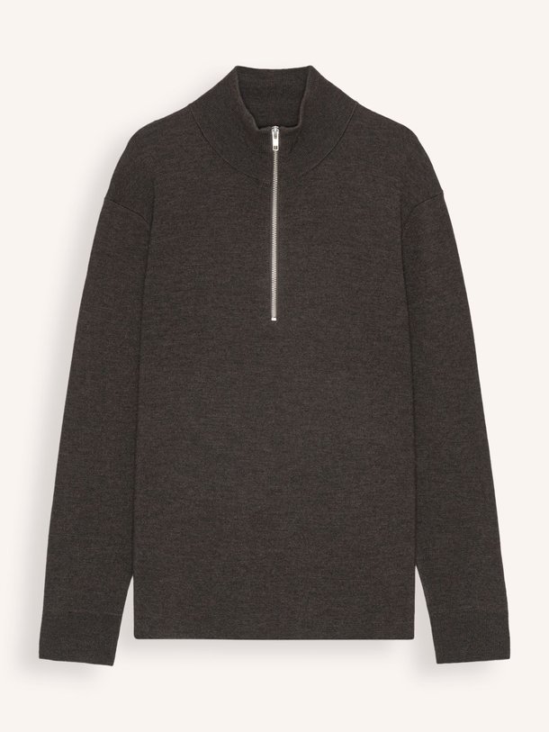 Ontdek de Harald wolmix trui van NN.07 in de kleur donkerbruin bij Orangebag. Op werkdagen voor 21:45 besteld, morgen in huis.