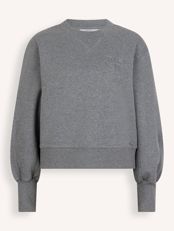 Ontdek de Lison katoenmix gemêleerde logo sweater van Dante 6 in de kleur donkergrijs bij Orangebag. Op werkdagen voor 21:45 besteld, morgen in huis.