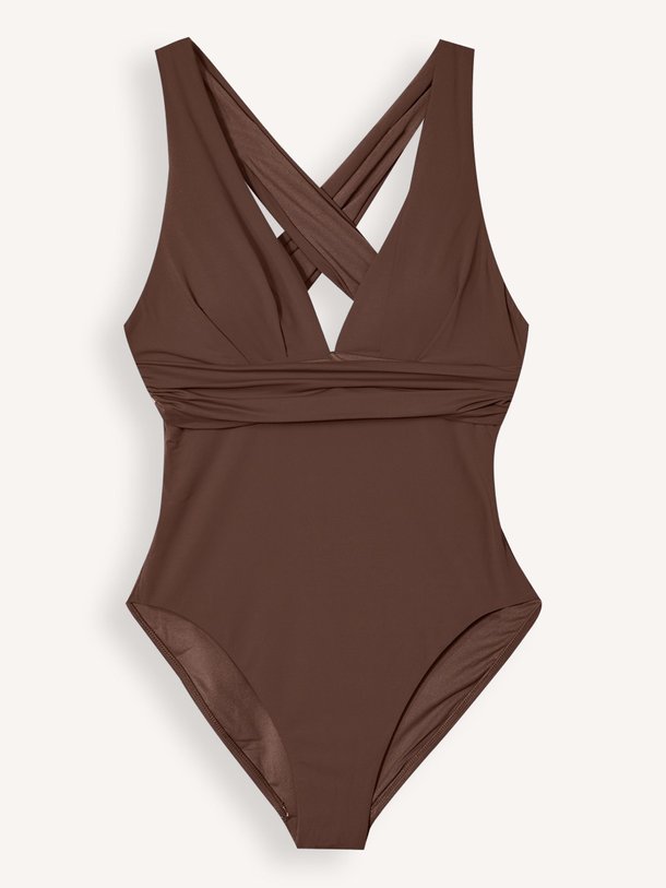 Ontdek de S.Collective Cross Back One Piece van Seafolly in de kleur bruin bij Orangebag. Op werkdagen voor 21:45 besteld, morgen in huis.