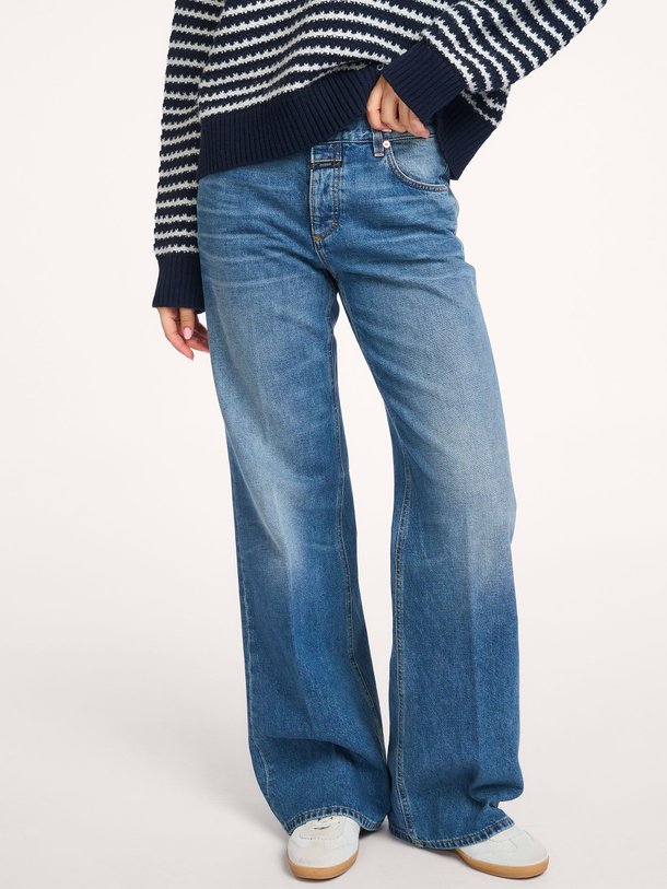 Ontdek de Gillan low waist wide leg non-stretch jeans van Closed in de kleur blauw bij Orangebag. Op werkdagen voor 21:45 besteld, morgen in huis.