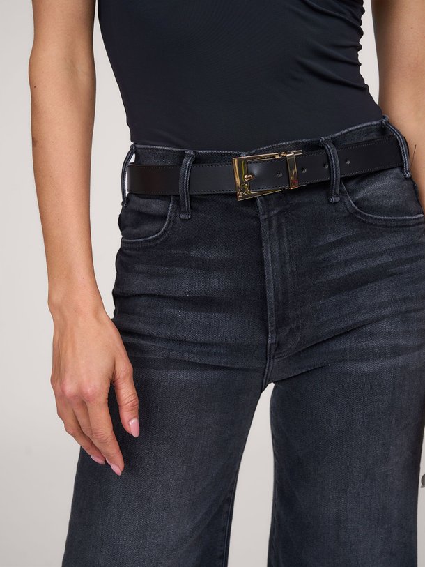 Ontdek de Ember lederen riem van Lois in de kleur zwart bij Orangebag. Op werkdagen voor 21:45 besteld, morgen in huis.
