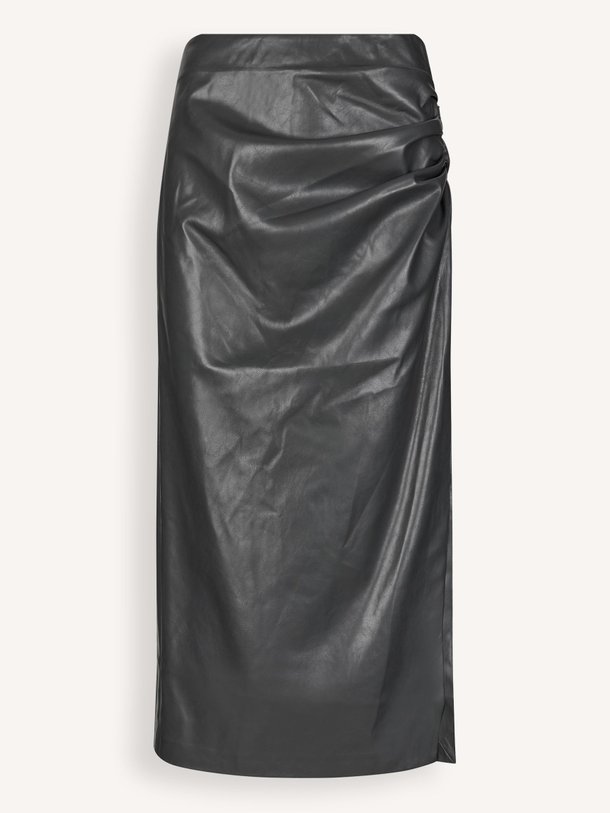 Ontdek de Seerie geweven leatherlook rok van Second Female in de kleur antraciet bij Orangebag. Op werkdagen voor 21:45 besteld, morgen in huis.