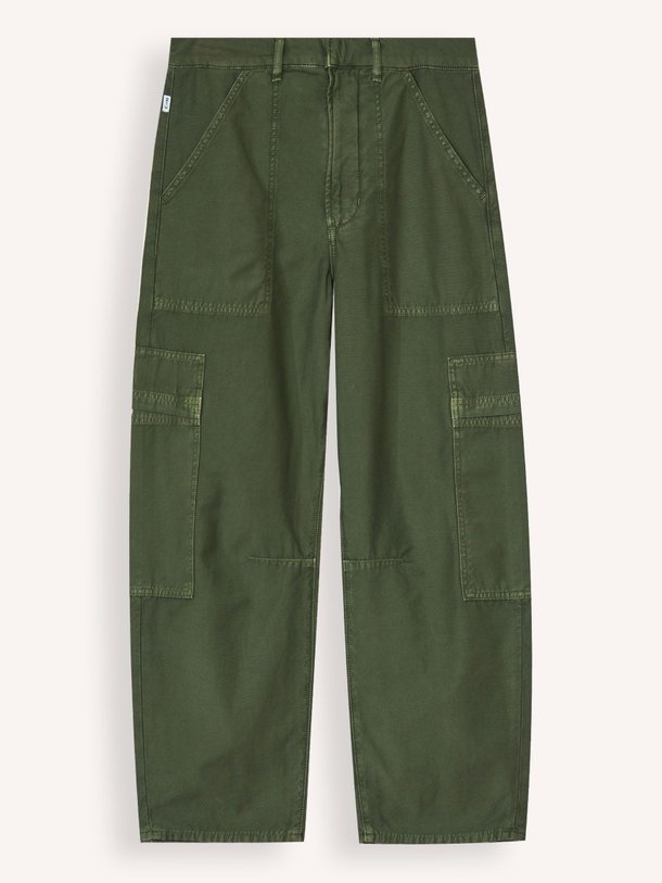Ontdek de Marcelle katoenen cargo broek van Citizens of Humanity in de kleur donkergroen bij Orangebag. Op werkdagen voor 21:45 besteld, morgen in huis.