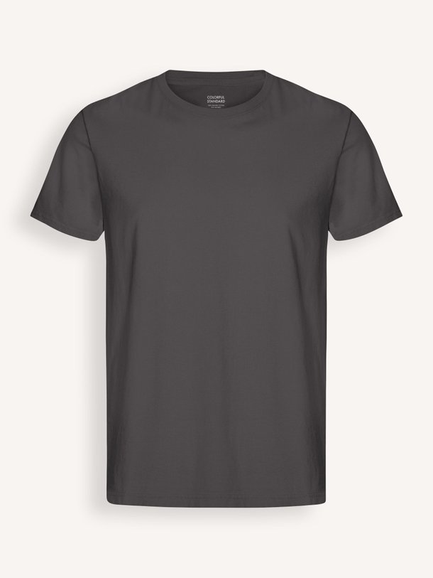 Ontdek de Organic cotton T-shirt van Colorful Standard in de kleur donkergrijs bij Orangebag. Op werkdagen voor 21:45 besteld, morgen in huis.