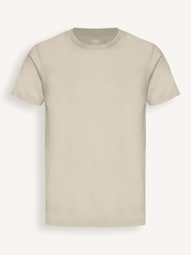 Ontdek de Organic cotton T-shirt van Colorful Standard in de kleur zand bij Orangebag. Op werkdagen voor 21:45 besteld, morgen in huis.