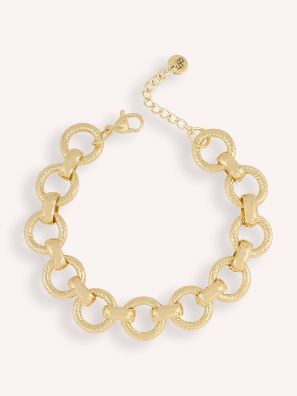 Ontdek de Vergulde armband van Ellen Beekmans in de kleur goudkleur bij Orangebag. Op werkdagen voor 21:45 besteld, morgen in huis.