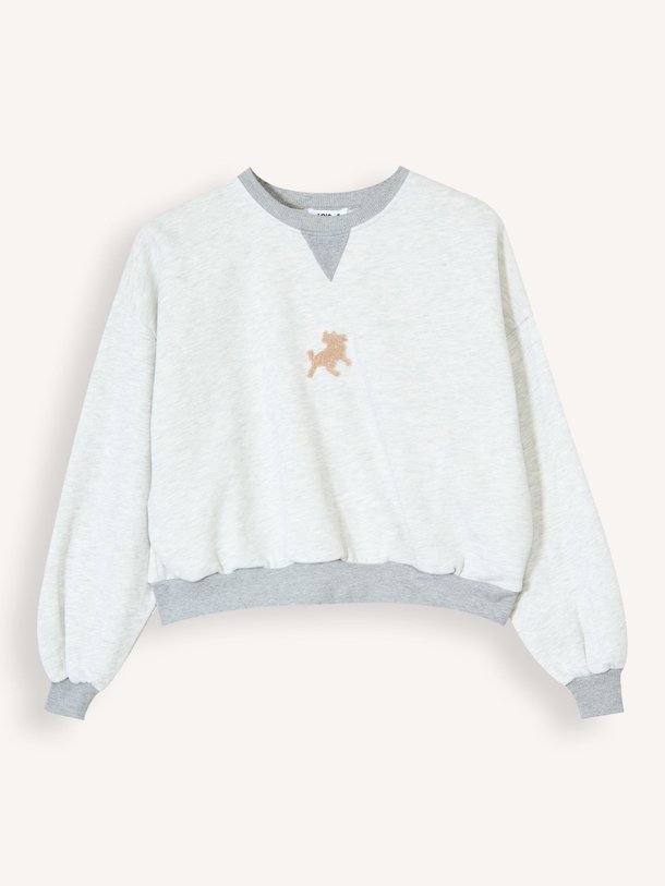 Ontdek de Cropp katoenen sweater van Lois in de kleur lichtgrijs bij Orangebag. Op werkdagen voor 21:45 besteld, morgen in huis.