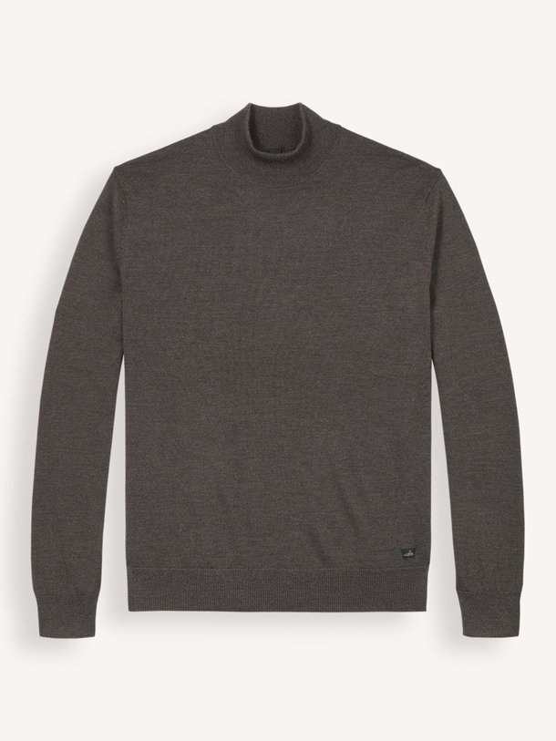 Ontdek de Brunt merino wollen trui van Wahts in de kleur donkerbruin bij Orangebag. Op werkdagen voor 21:45 besteld, morgen in huis.