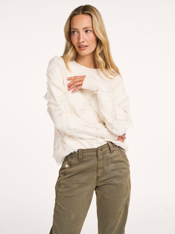 Ontdek de Viscosemix trui van Summum in de kleur off-white bij Orangebag. Op werkdagen voor 21:45 besteld, morgen in huis.