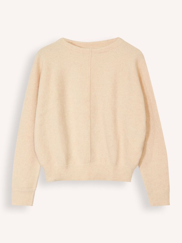 Ontdek de Derny wolmix trui van Bellerose in de kleur crème bij Orangebag. Op werkdagen voor 21:45 besteld, morgen in huis.