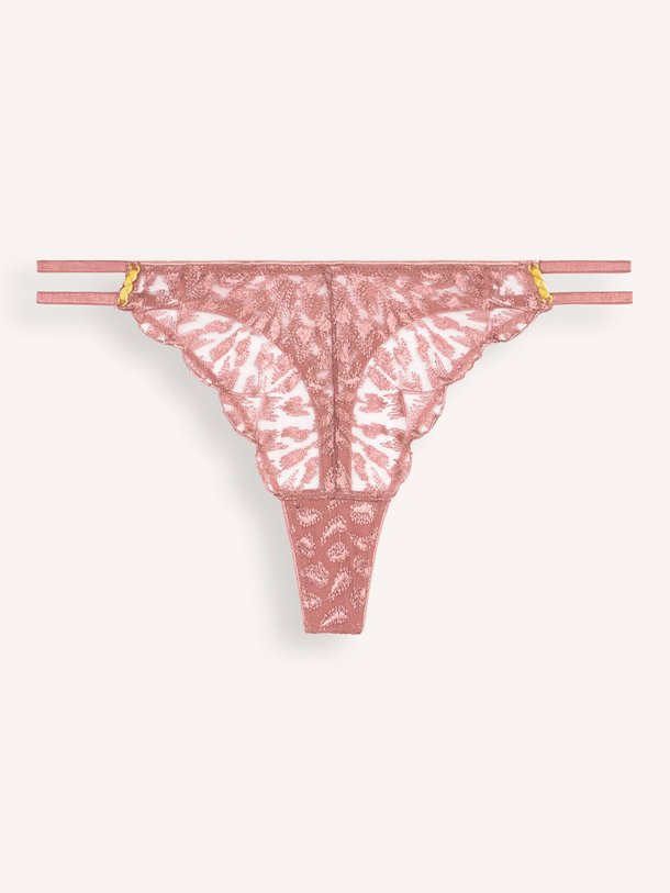 Ontdek de Crazy in Love mesh tanga van Aubade in de kleur oud roze bij Orangebag. Op werkdagen voor 21:45 besteld, morgen in huis.