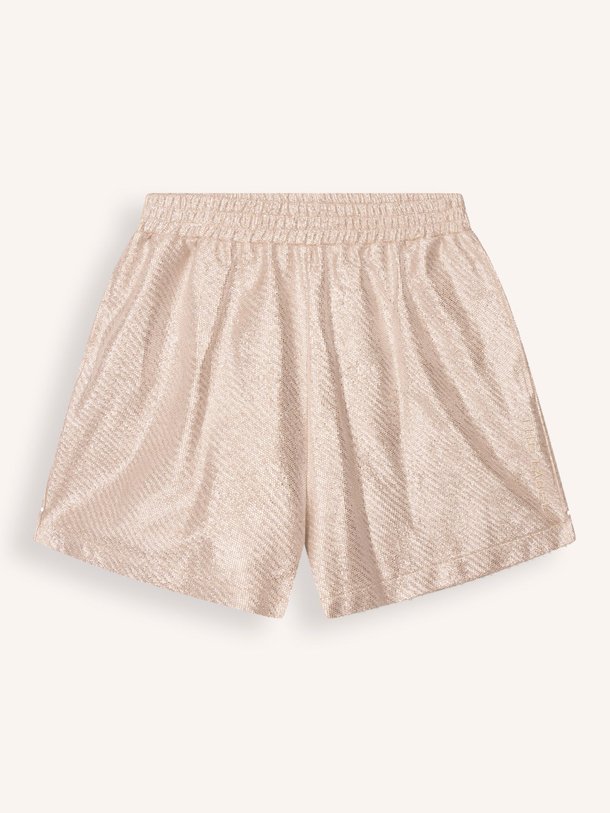 Ontdek de Katoenen metallic sweatshort van Alix The Label in de kleur zilverkleur bij Orangebag. Op werkdagen voor 21:45 besteld, morgen in huis.