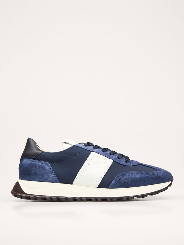 Ontdek de Glen Hendrix lederen sneakers van Nubikk in de kleur donkerblauw bij Orangebag. Op werkdagen voor 21:45 besteld, morgen in huis.