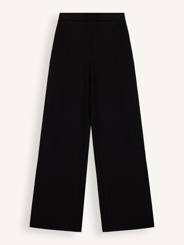 Ontdek de Flore eco vero viscosemix broek van Knit-ted in de kleur zwart bij Orangebag. Op werkdagen voor 21:45 besteld, morgen in huis.