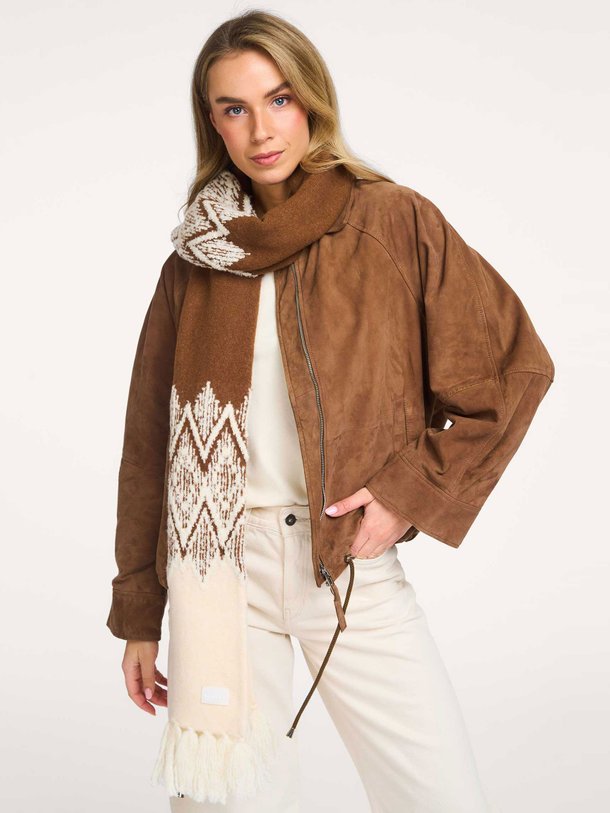 Ontdek de Sebastian wolmix sjaal van Varley in de kleur bruin bij Orangebag. Op werkdagen voor 21:45 besteld, morgen in huis.