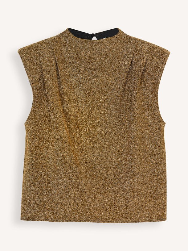 Ontdek de Cariño jersey lurex top van Bolina Island in de kleur goudkleur bij Orangebag. Op werkdagen voor 21:45 besteld, morgen in huis.