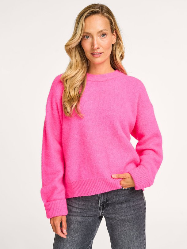 Ontdek de Vitow alpacamix trui van American Vintage in de kleur roze bij Orangebag. Op werkdagen voor 21:45 besteld, morgen in huis.