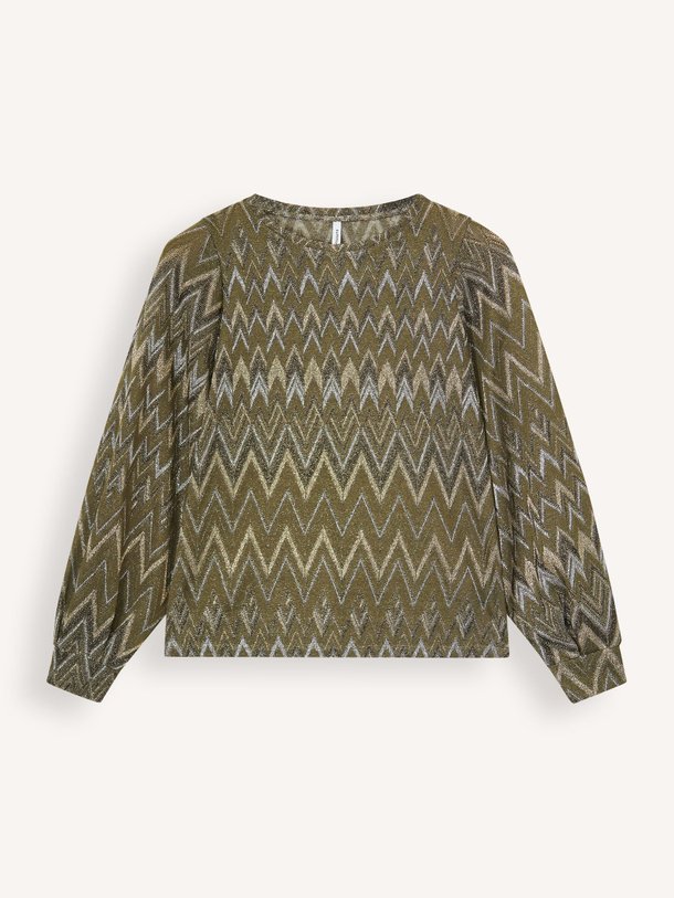 Ontdek de Geweven top met lurex van Summum in de kleur groen bij Orangebag. Op werkdagen voor 21:45 besteld, morgen in huis.
