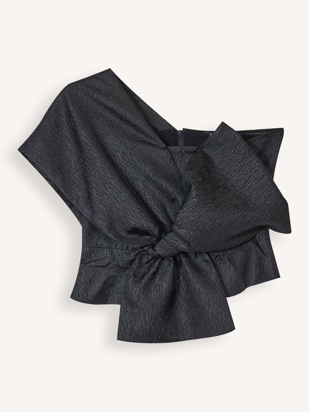 Ontdek de Jula geweven one-shoulder top van By-Bar in de kleur zwart bij Orangebag. Op werkdagen voor 21:45 besteld, morgen in huis.