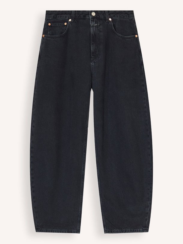 Ontdek de Jazzie mid waist barrel fit non-stretch jeans van Closed in de kleur donkergrijs bij Orangebag. Op werkdagen voor 21:45 besteld, morgen in huis.