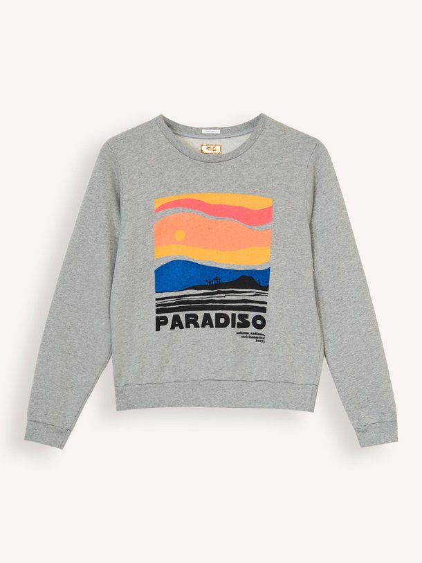 Ontdek de The Camper katoenen gemêleerde sweater van Mother in de kleur grijs bij Orangebag. Op werkdagen voor 21:45 besteld, morgen in huis.