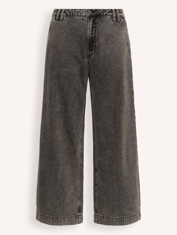 Ontdek de Tessa mid waist loose fit jeans van My Essential Wardrobe in de kleur donkergrijs bij Orangebag. Op werkdagen voor 21:45 besteld, morgen in huis.
