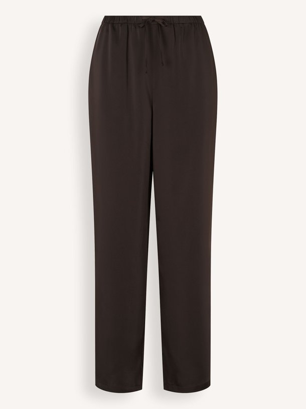 Ontdek de Timmie geweven broek van Modstrom in de kleur donkerbruin bij Orangebag. Op werkdagen voor 21:45 besteld, morgen in huis.
