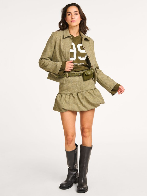 Ontdek de Sikita geweven rok van Baum und Pferdgarten in de kleur groen bij Orangebag. Op werkdagen voor 21:45 besteld, morgen in huis.