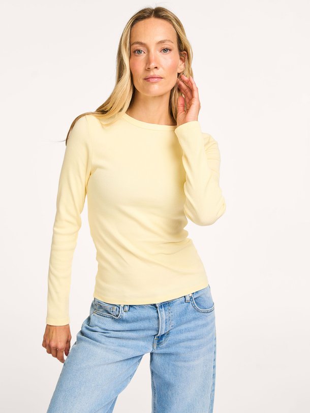 Ontdek de Organic cottonmix rib longesleeve van Colorful Standard in de kleur geel bij Orangebag. Op werkdagen voor 21:45 besteld, morgen in huis.