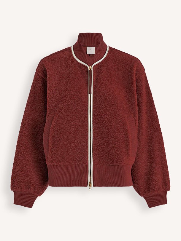 Ontdek de Hansley geweven fleece vest van Varley in de kleur bordeauxrood bij Orangebag. Op werkdagen voor 21:45 besteld, morgen in huis.
