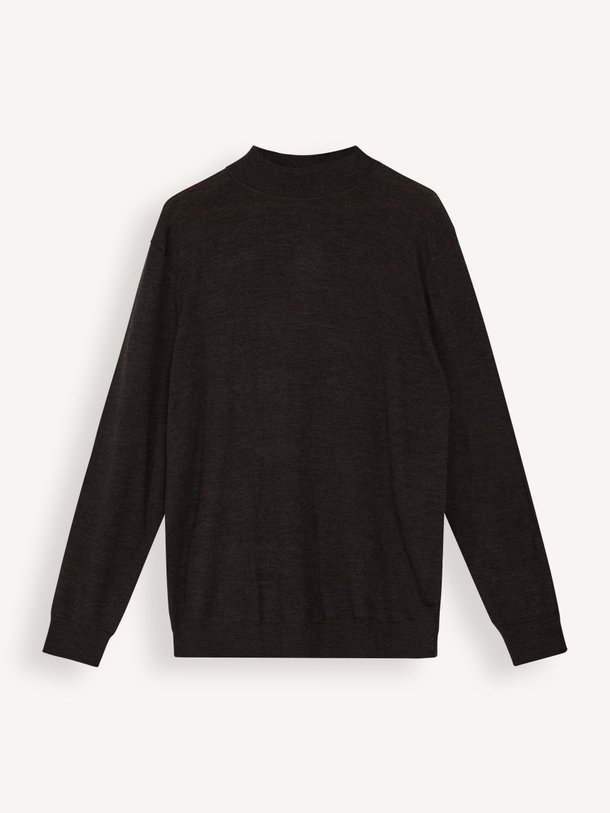 Ontdek de Merino wollen trui van Profuomo in de kleur donkerbruin bij Orangebag. Op werkdagen voor 21:45 besteld, morgen in huis.