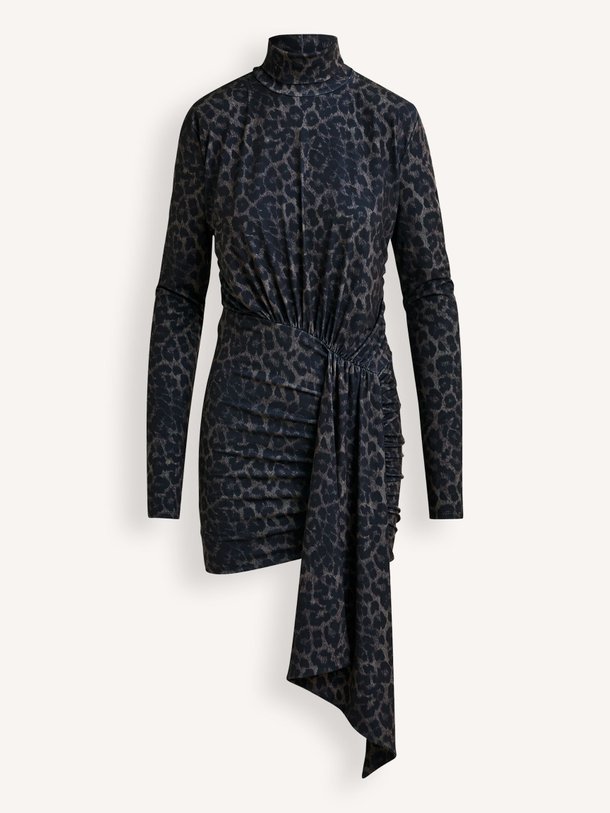 Ontdek de Imortel geweven jurk met print van Essentiel Antwerp in de kleur zwart bij Orangebag. Op werkdagen voor 21:45 besteld, morgen in huis.