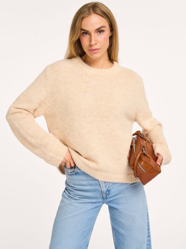 Ontdek de Philip wolmix gemêleerde trui van Modstrom in de kleur crème bij Orangebag. Op werkdagen voor 21:45 besteld, morgen in huis.