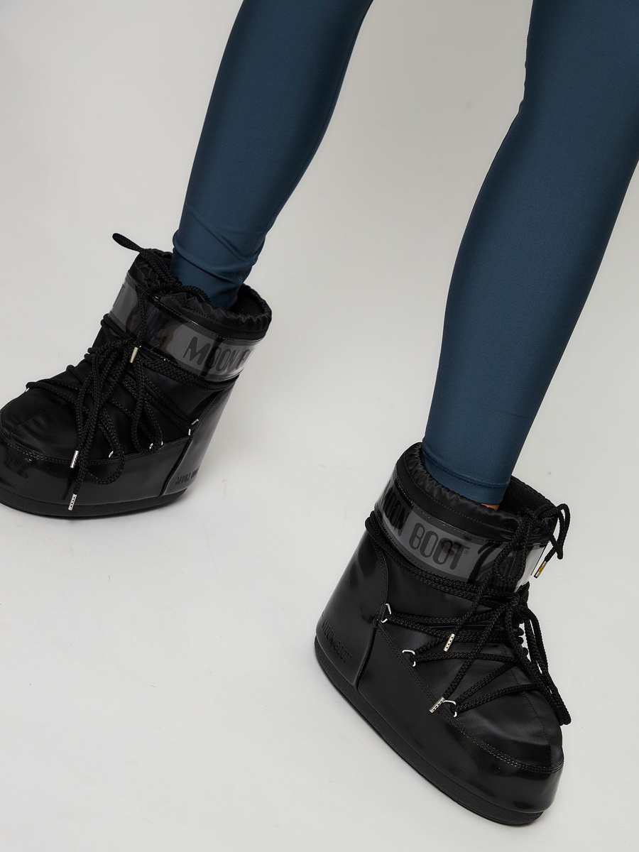 MOON BOOT　23.5　ムーンブーツ　ブラック　デカい　Icon Low Moon Boot Icon Low Glance | Orangebag