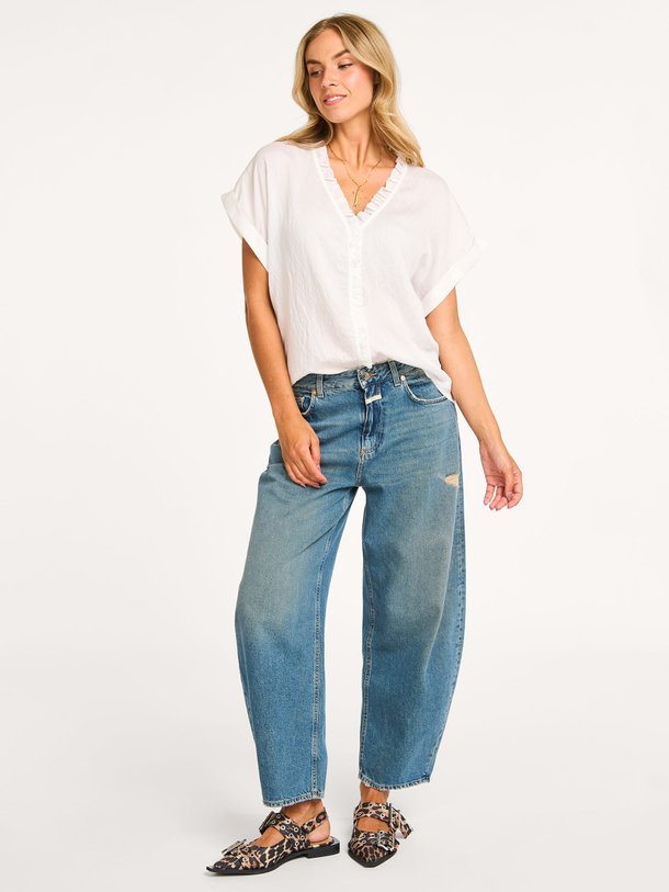 Ontdek de Molly viscosemix blouse van Co'Couture in de kleur off-white bij Orangebag. Op werkdagen voor 21:45 besteld, morgen in huis.