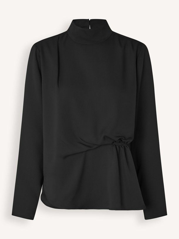 Ontdek de Glara viscosemix top van Second Female in de kleur zwart bij Orangebag. Op werkdagen voor 21:45 besteld, morgen in huis.