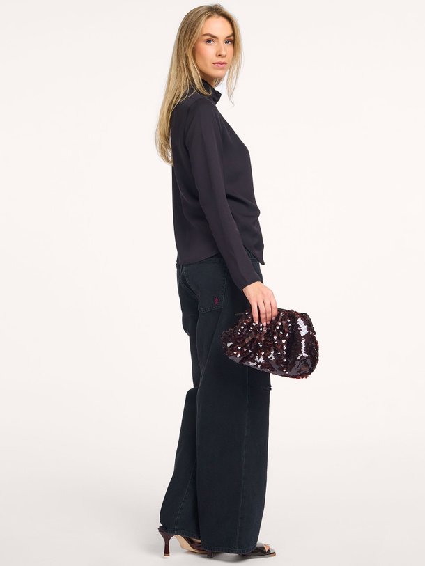 Ontdek de Glara viscosemix top van Second Female in de kleur zwart bij Orangebag. Op werkdagen voor 21:45 besteld, morgen in huis.