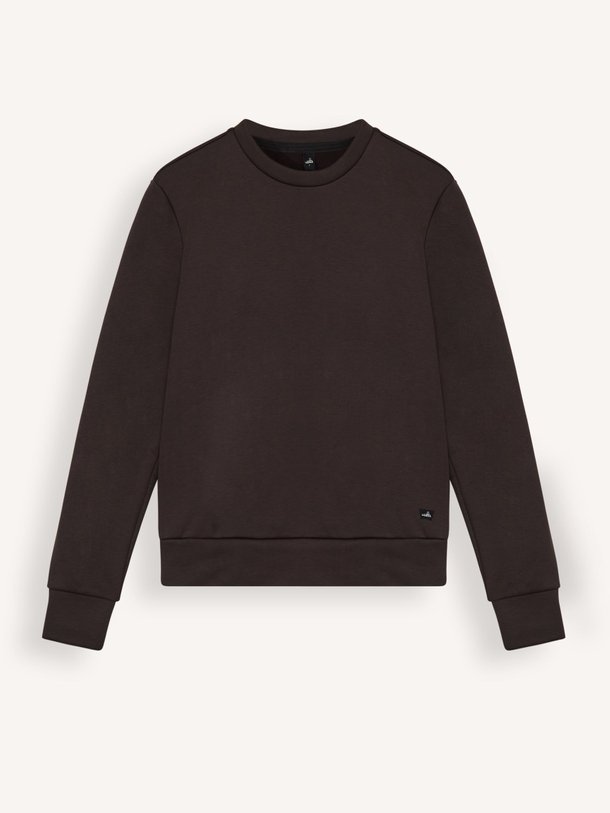 Ontdek de Yates katoenmix sweater van Wahts in de kleur donkerbruin bij Orangebag. Op werkdagen voor 21:45 besteld, morgen in huis.
