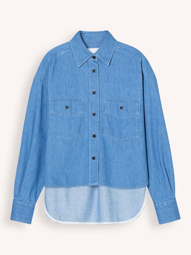 Ontdek de Denim blouse van Closed in de kleur blauw bij Orangebag. Op werkdagen voor 21:45 besteld, morgen in huis.
