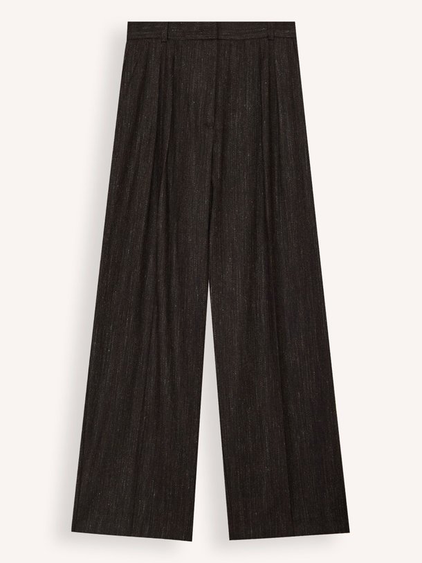 Ontdek de Emile wolmix gemêleerde broek van Sessun in de kleur donkerbruin bij Orangebag. Op werkdagen voor 21:45 besteld, morgen in huis.