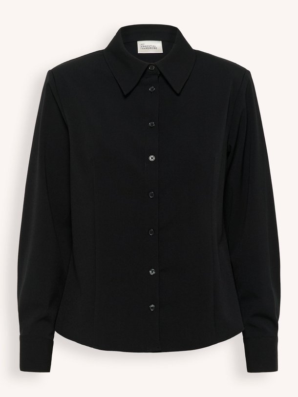 Ontdek de Hace viscosemix blouse van My Essential Wardrobe in de kleur zwart bij Orangebag. Op werkdagen voor 21:45 besteld, morgen in huis.