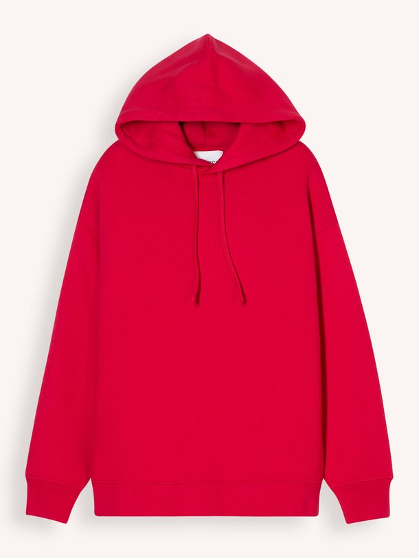 Ontdek de Organic cotton hoodie met print van Closed in de kleur rood bij Orangebag. Op werkdagen voor 21:45 besteld, morgen in huis.